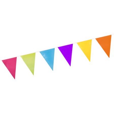 Girland, 360x12,5x22 cm, zászlós