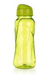 Kulacs, 500 ml, műanyag, világoszöld